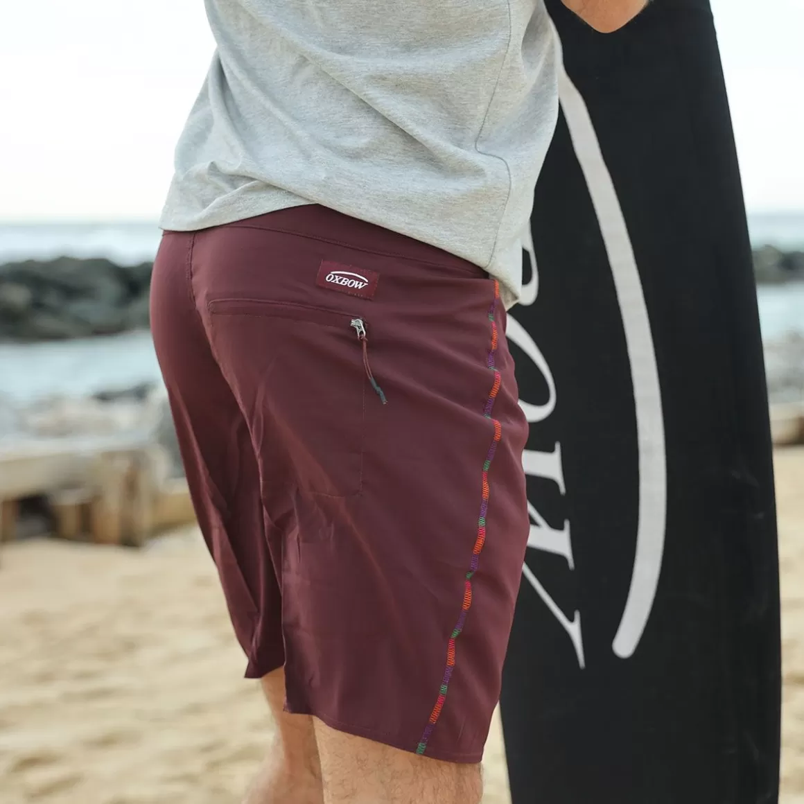 Boardshort BESTIE - Terre Brulée-OXBOW Cheap