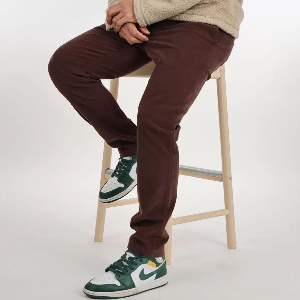 Chino velours REANOUR - -OXBOW Cheap