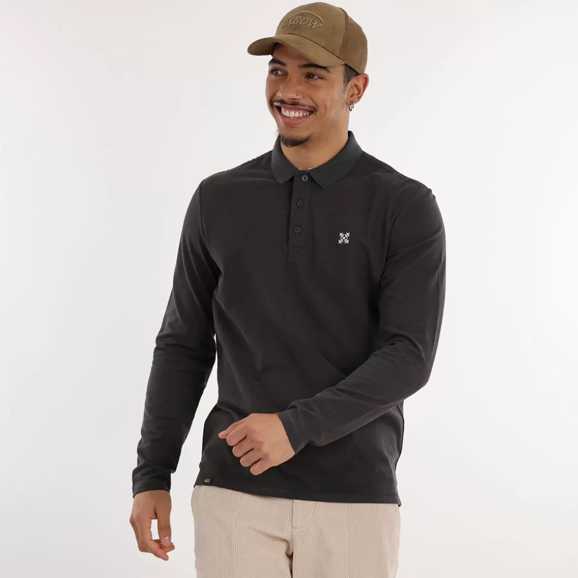 Polo NIROS - Anthracite Chiné-OXBOW Outlet
