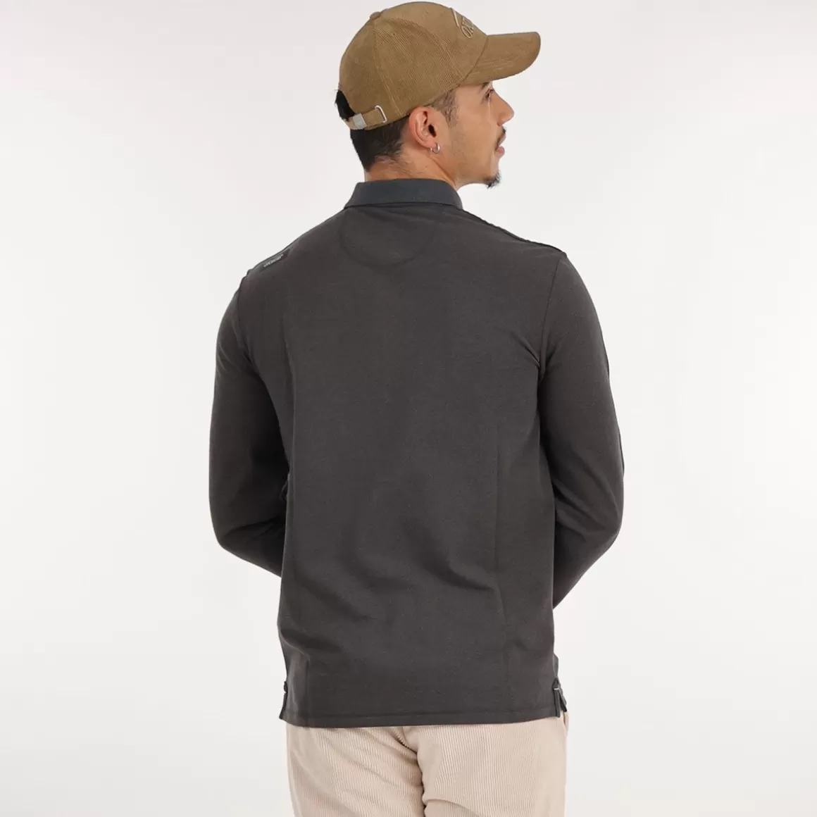 Polo NIROS - Anthracite Chiné-OXBOW Outlet