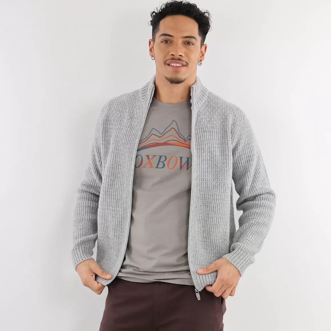 Pull PERALF - Gris Chiné-OXBOW Best Sale