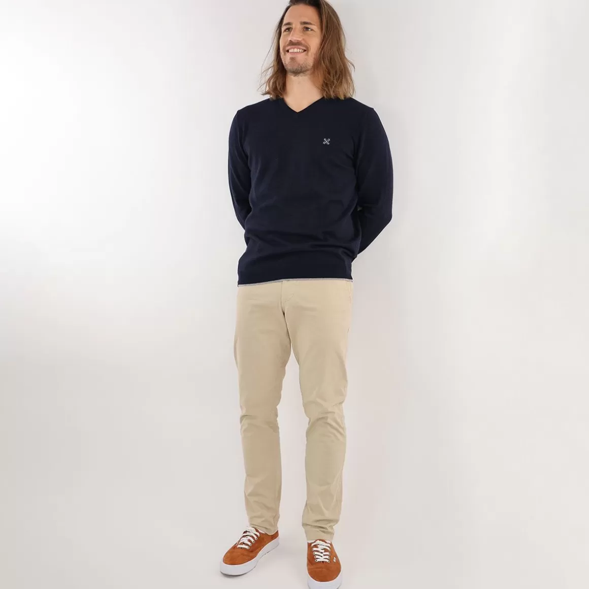 Pull PIVEGA - Deep Marine Chiné-OXBOW Cheap