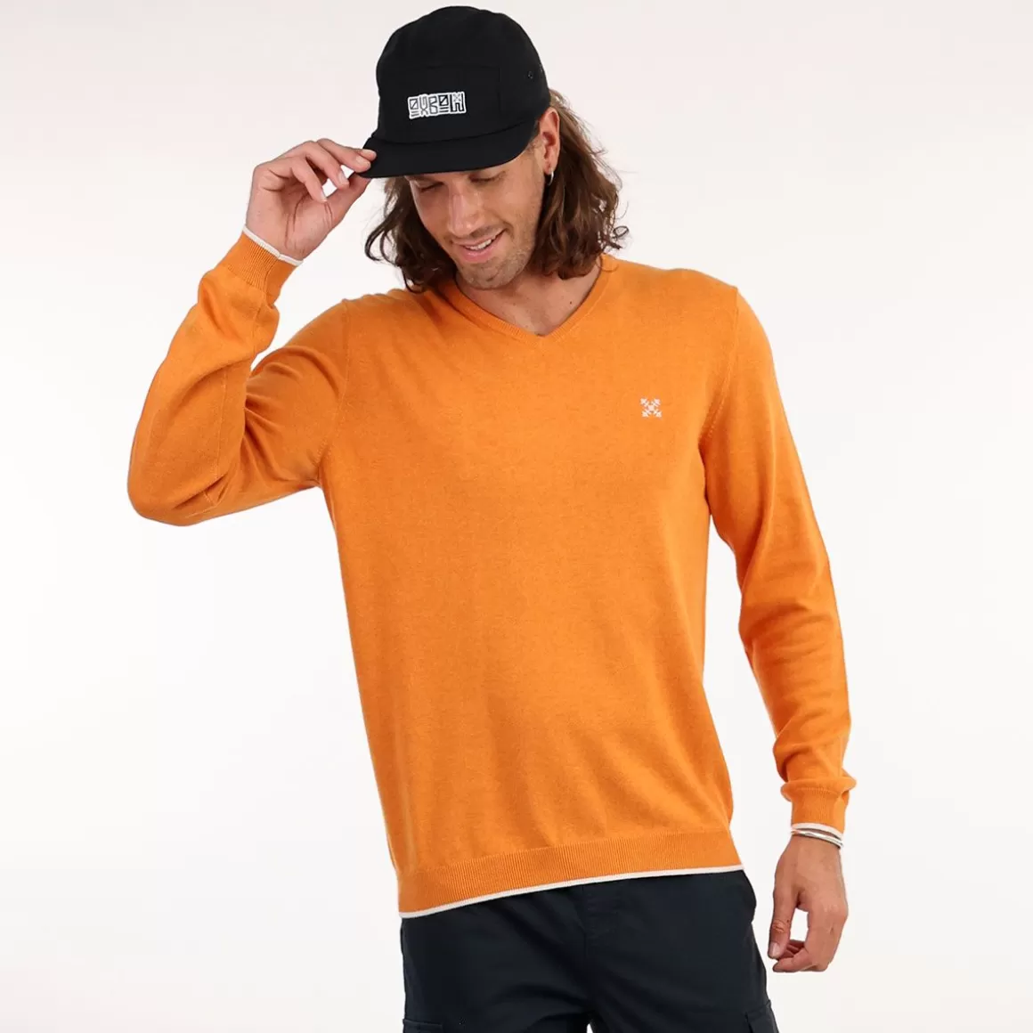 Pull PIVEGA - Ocre Chiné-OXBOW Store