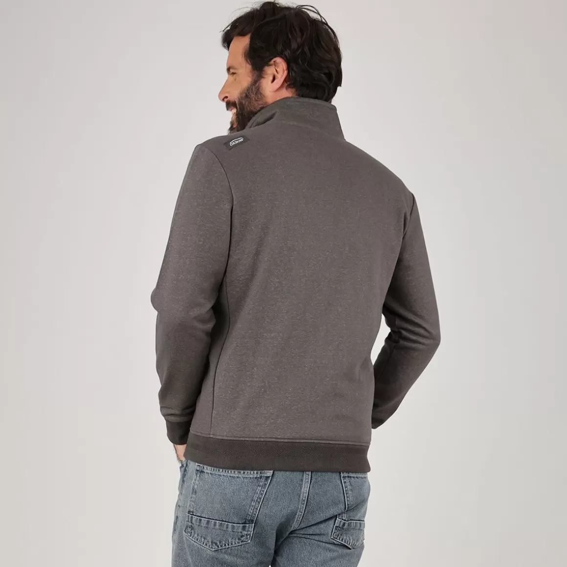 Sweat SAKOP - Anthracite Chiné-OXBOW Discount