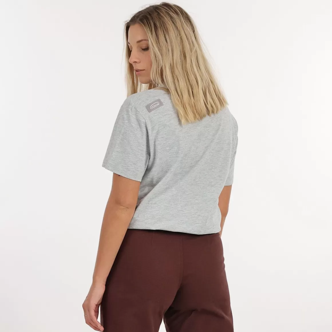 Tee-Shirt TALAI - Gris Chiné-OXBOW New