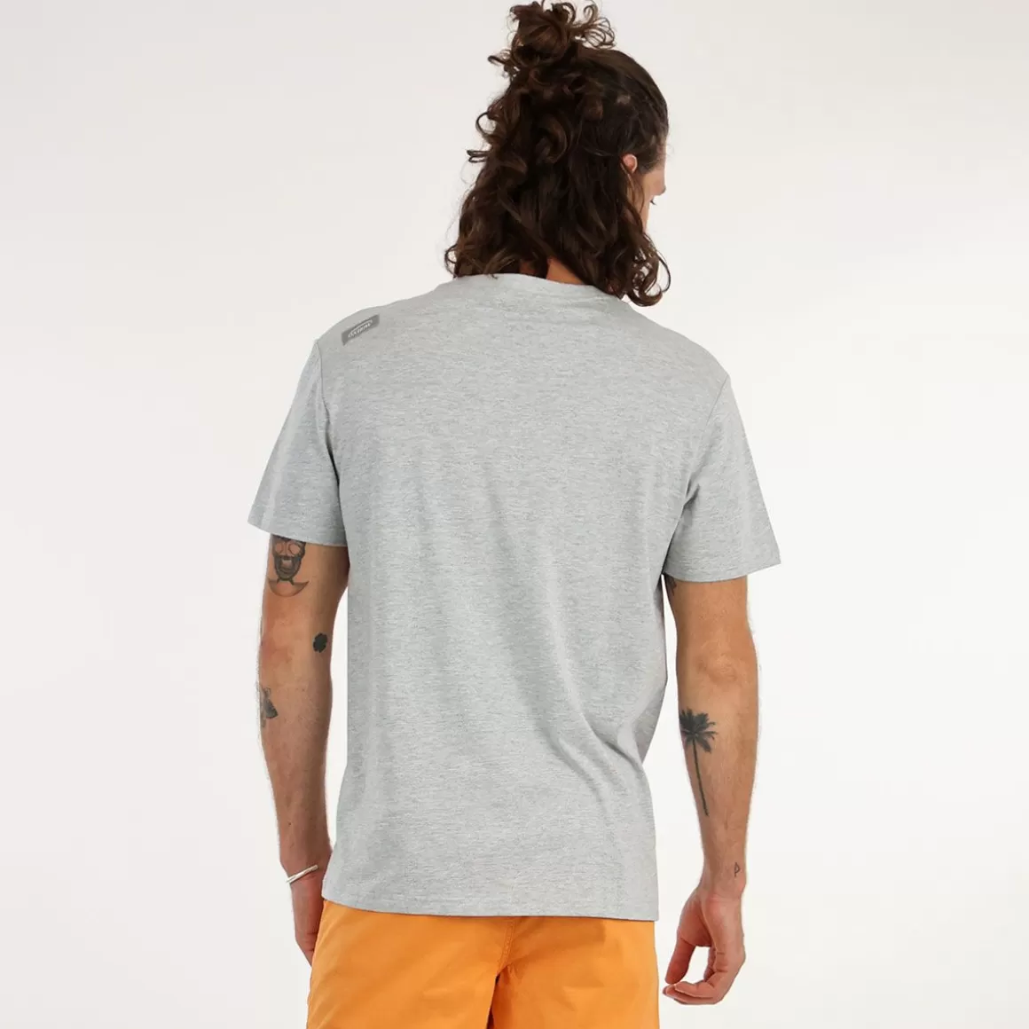 Tee-Shirt TEBAZ - Gris Chiné-OXBOW New
