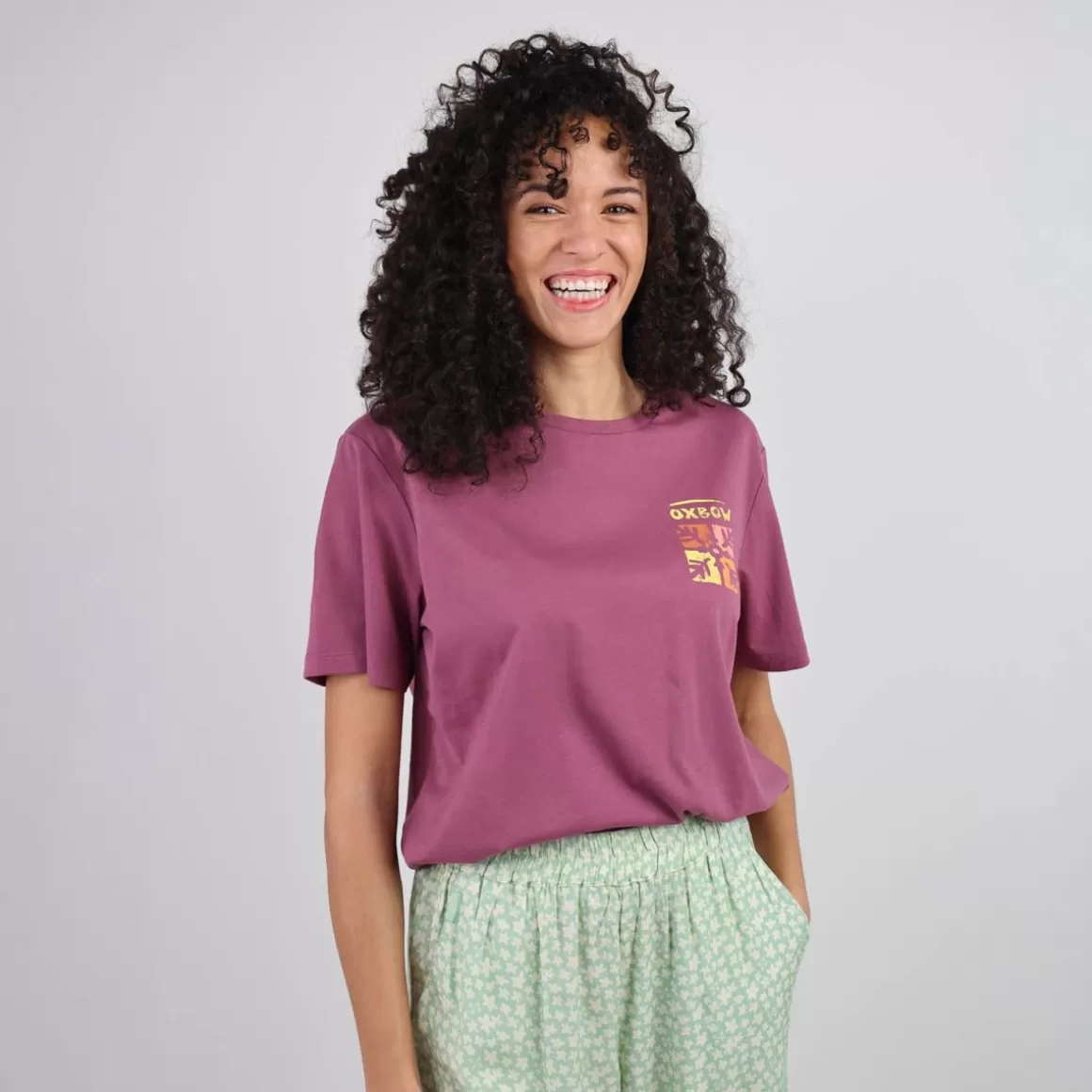 Tee-shirt TOBOB - Açaï-OXBOW Cheap
