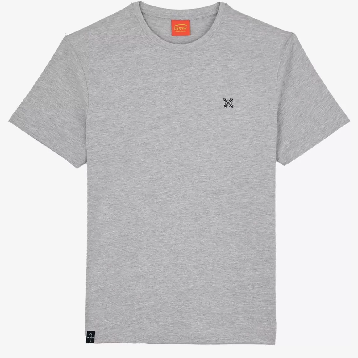 Tee-Shirt TORNAT - Gris Chiné-OXBOW Store